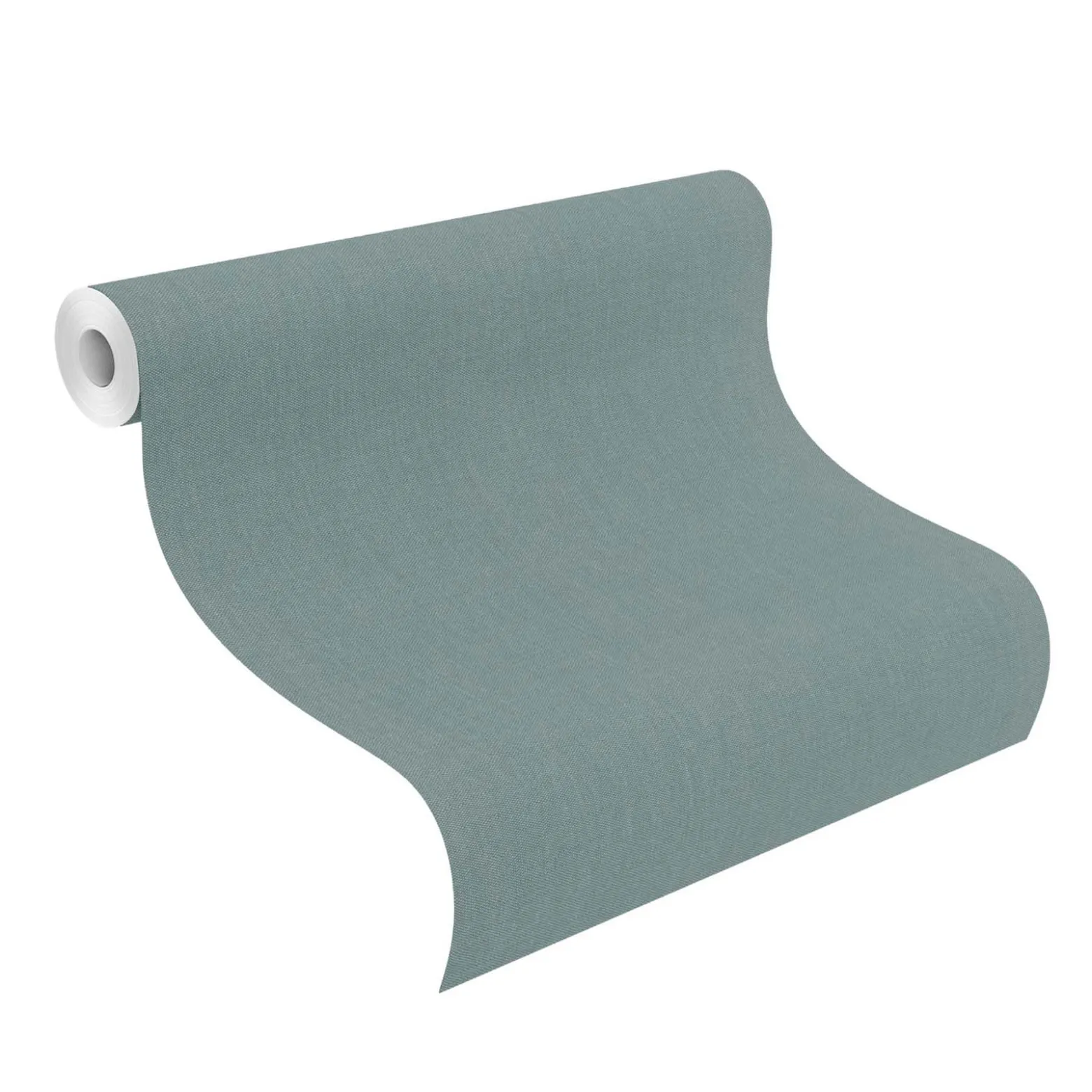 Vliestapete Rasch Textil Optik Grün Blau 633184