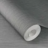 Vliestapete 537697 Rasch Uni Linien Grau