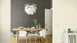Vliestapete 537741 Rasch Uni Linien Schwarz Gold