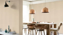 Vliestapete 537635 Rasch Uni Linien Beige