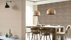 Vliestapete Rasch Uni Meliert taupe 408164