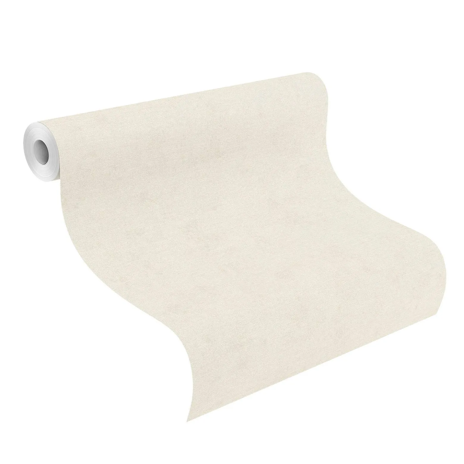 Vliestapete Rasch Uni Meliert creme 408126