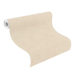 Vliestapete Rasch Uni Meliert beige 408133