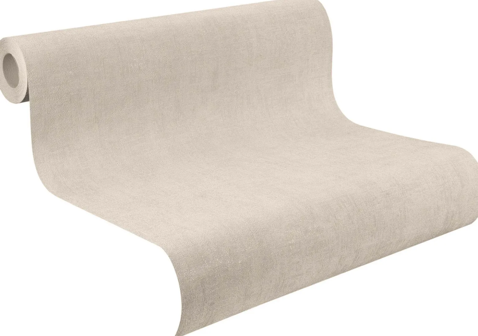Vliestapete Rasch Uni Struktur graubeige 489828