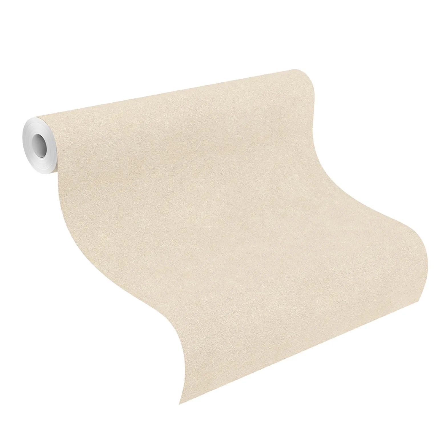 Vliestapete Rasch Uni Struktur creme 467147