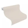 Vliestapete Rasch Uni Struktur Grau Creme Glanz 536881