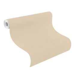 Vliestapete Rasch Uni Struktur Beige Metallic 720150