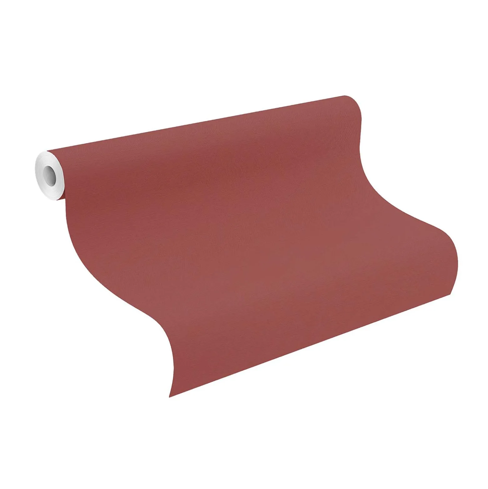 Vliestapete Rasch Uni Textil Optik Struktur Rot 688061