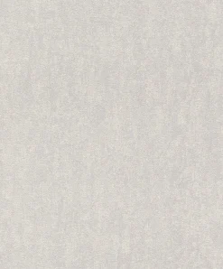 Vliestapete Rasch Uni Vintage-Stil hellgrau 402353