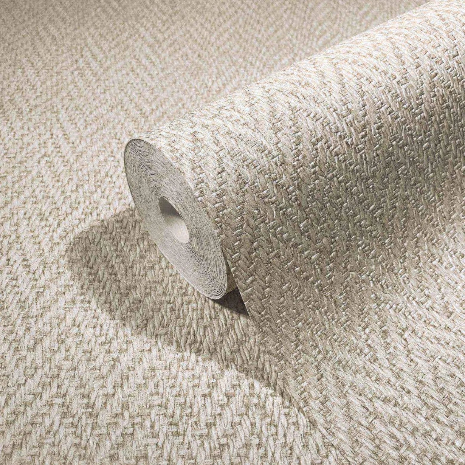 Vliestapete Rattan Flecht Optik beige braun Marburg 59305