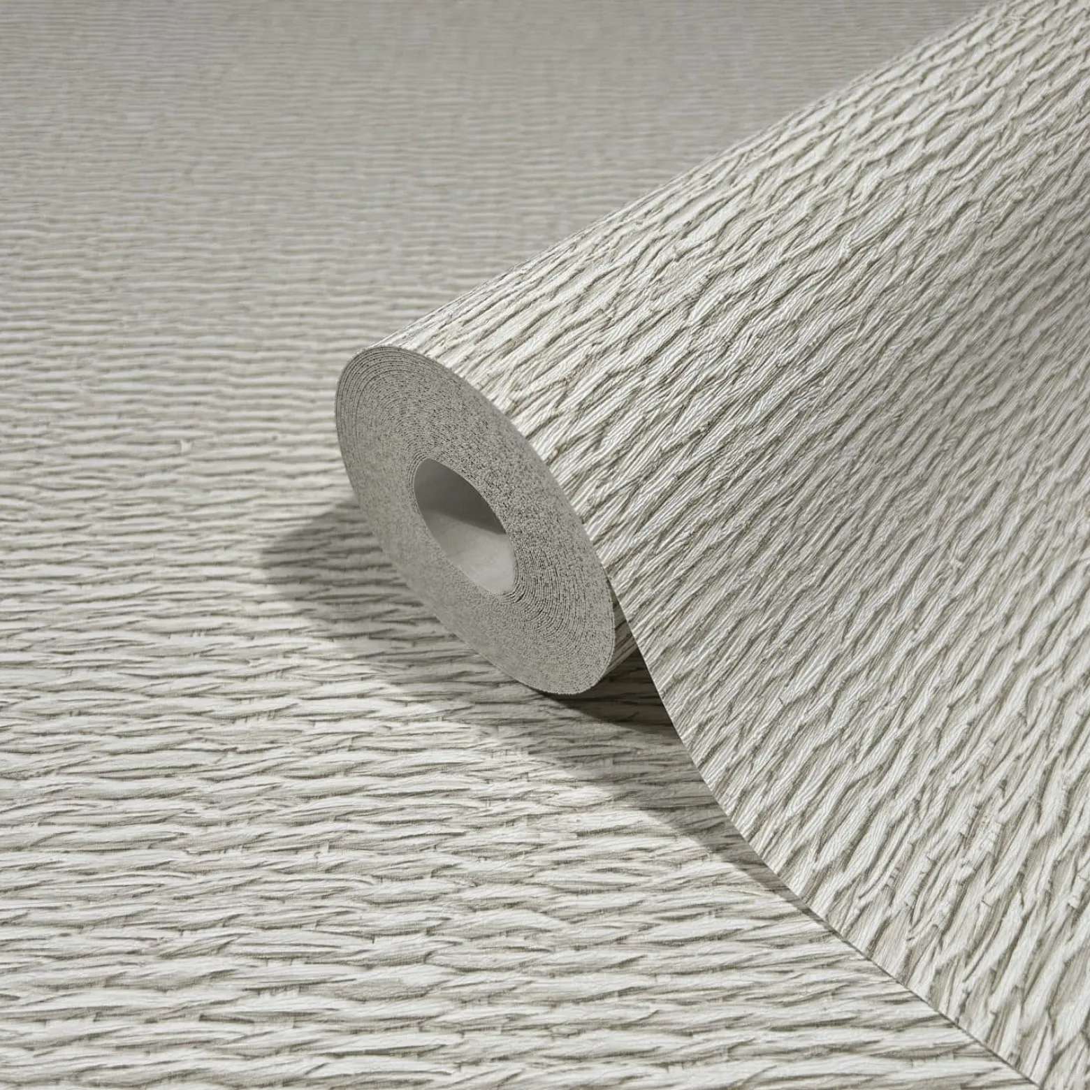 Vliestapete Rattan Weboptik Struktur Creme Weiß 33382