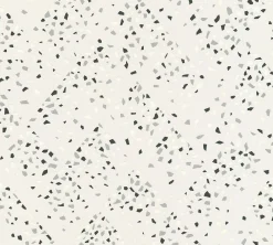 Vliestapete Rauten grauweiß silber schwarz Glanz 37394-2