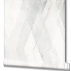 Vliestapete Rauten-Muster Grafisch grau weiß 32452