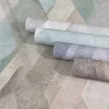 Vliestapete Rauten-Muster Grafisch blau rosa 32451
