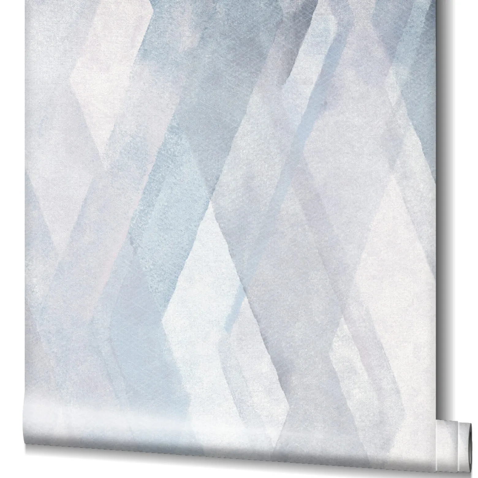 Vliestapete Rauten-Muster Grafisch blau weiß 32448