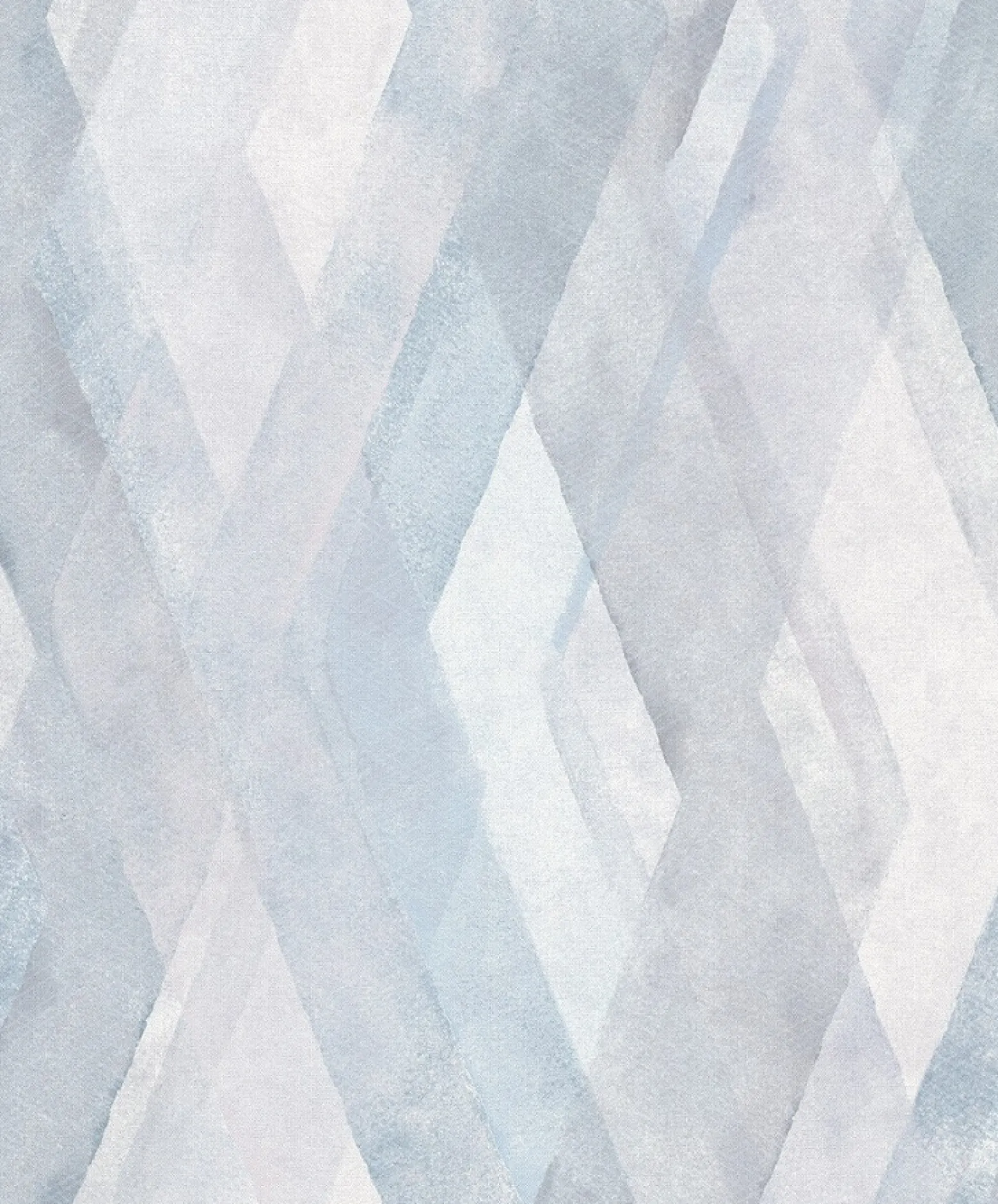 Vliestapete Rauten-Muster Grafisch blau weiß 32448