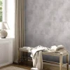 Vliestapete Rauten Muster Grau Silber Metallic 38976-1