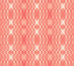 Vliestapete Rauten Oval Grafik Lila Apricot 39534-4