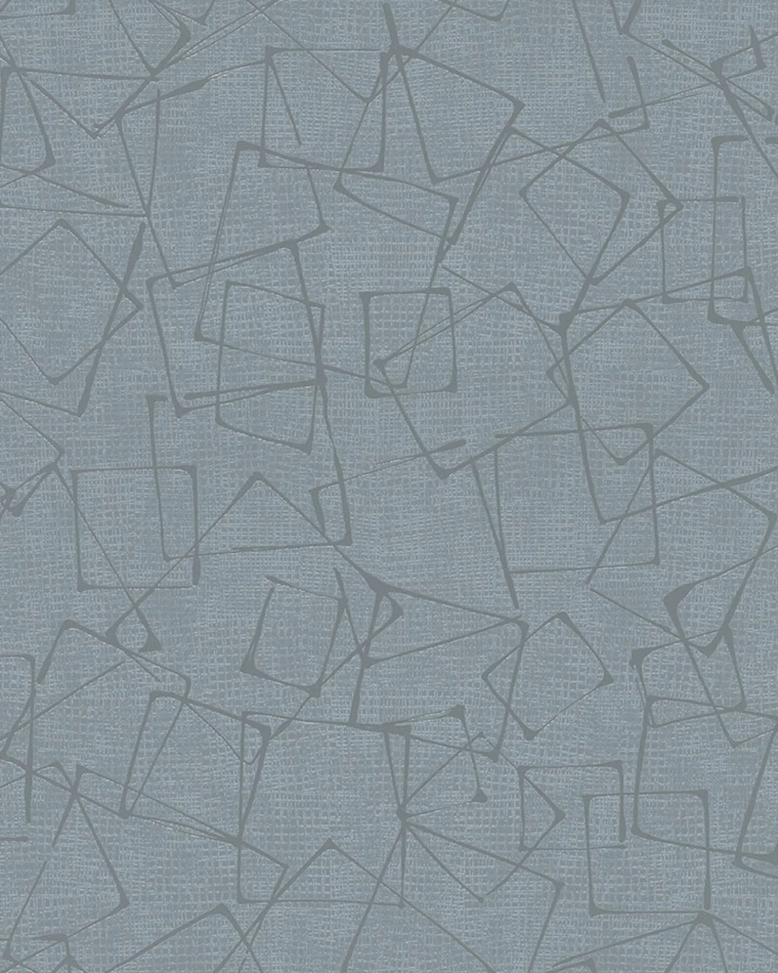 Vliestapete Rechtecke Grafik blaugrau Glanz 6745-30