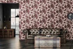 Vliestapete Rosen Blumen rot rosa schwarz 38700-4