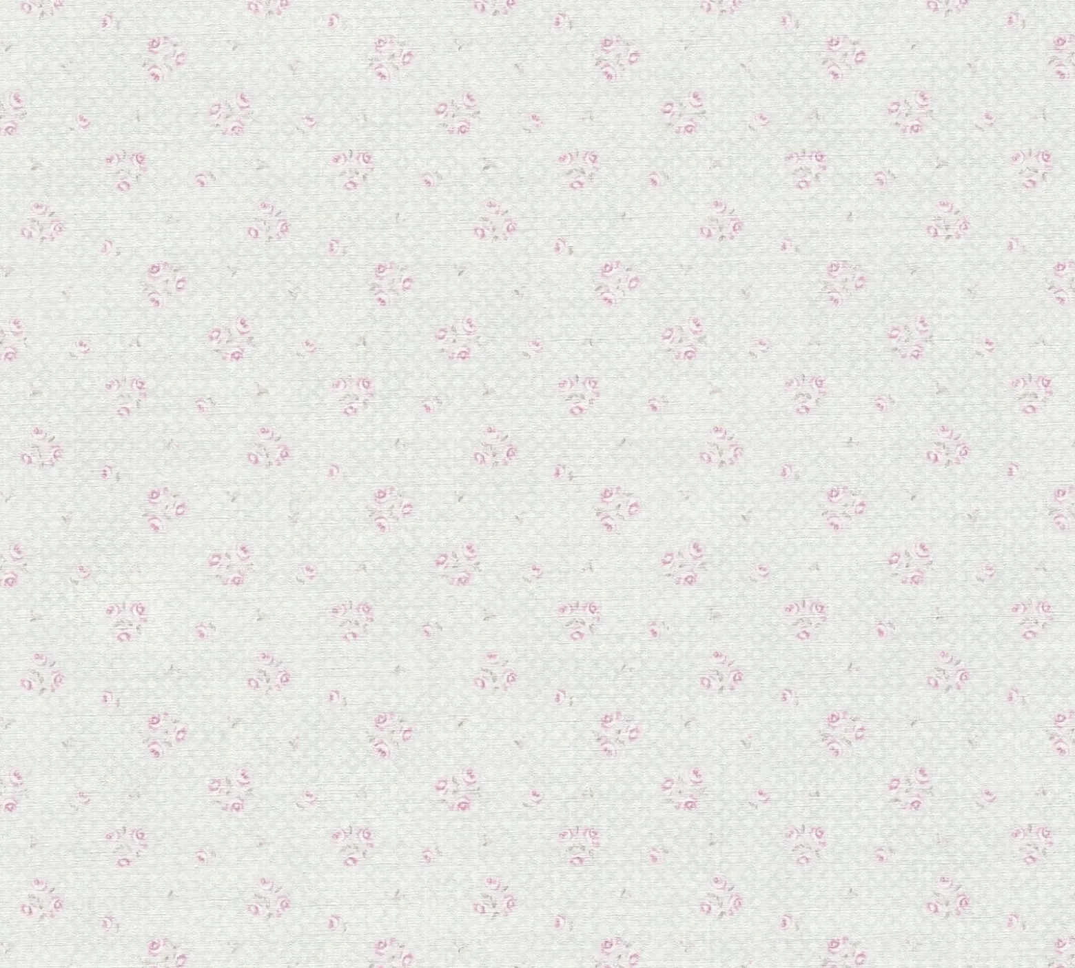 Vliestapete Rosen Landhausstil Grau Pink Weiß 39067-2