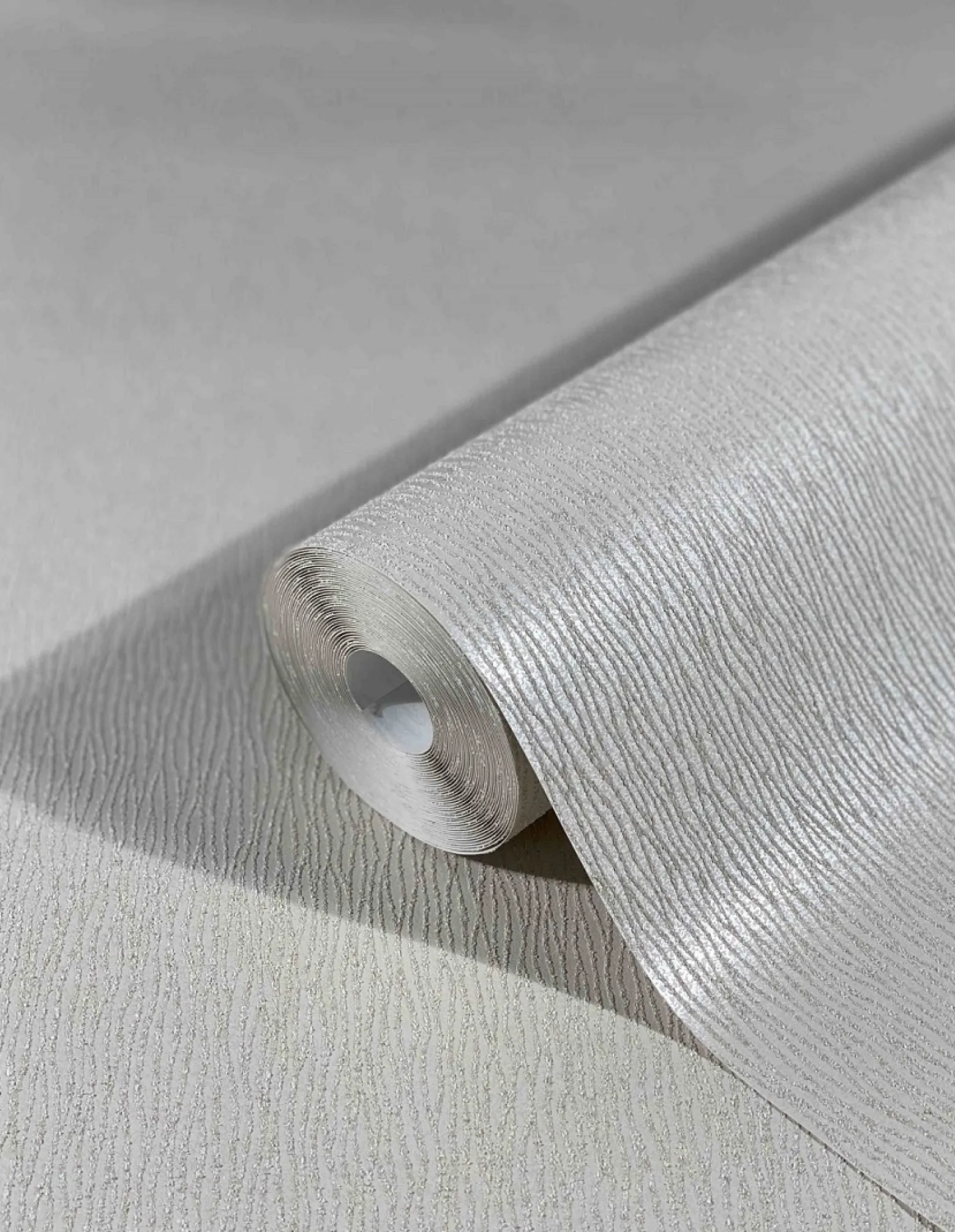 Vliestapete Sand-Struktur Wellen beige Glanz 32514