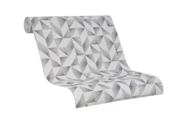 Vliestapete Schöner Wohnen Geometrisch grau 31843