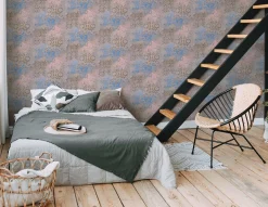 Vliestapete Spanische Fliesen beige blau braun 37858-1