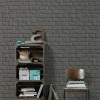 Vliestapete Steinmauer grau anthrazit 36912-1