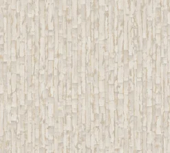 Vliestapete Steinoptik Creme Beige Metallic 78666-1