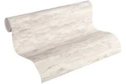 Vliestapete Stein-Optik creme weiß 95908-3