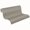 Vliestapete Steinoptik Grau Silber Metallic 39934-3