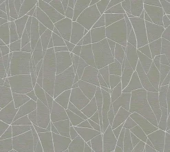 Vliestapete Steinoptik Grau Silber Metallic 39934-3