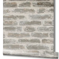 Vliestapete Stein Optik Mauer Beige Braun Grau 82377