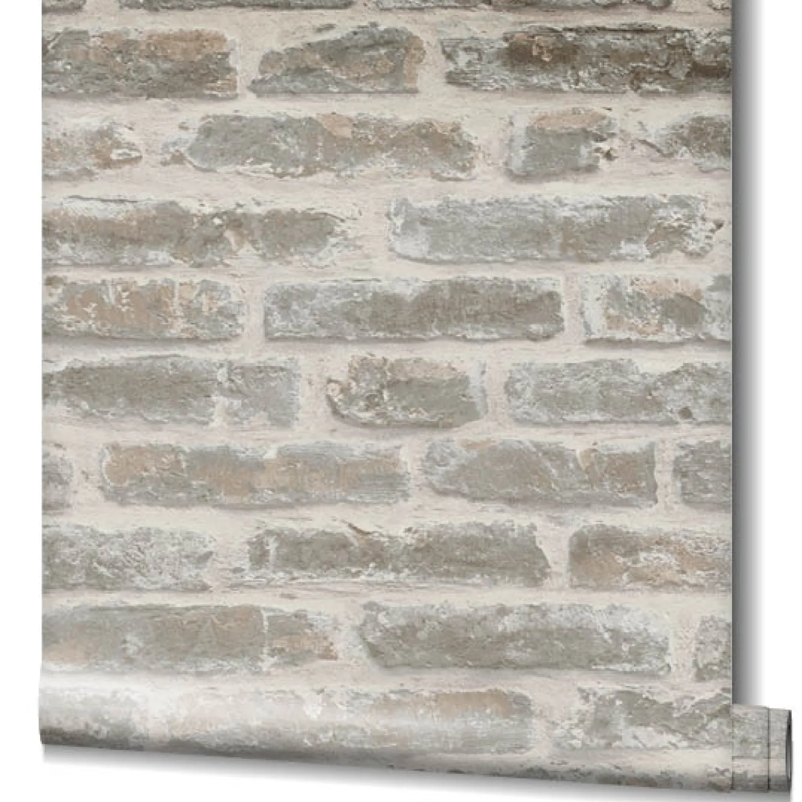 Vliestapete Stein Optik Mauer Beige Braun Grau 82377