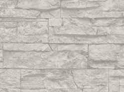 Vliestapete Stein-Optik Naturstein grau AS Creation 7071-16