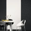 Vliestapete Stein-Optik schwarz livingwalls 1395-11