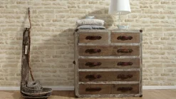 Vliestapete Stein-Optik Steinwand creme beige 35580-2