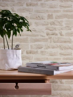 Vliestapete Steinwand-Optik creme AS Creation 35580-3