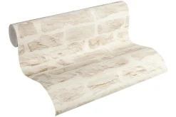 Vliestapete Steinwand-Optik creme AS Creation 35580-3
