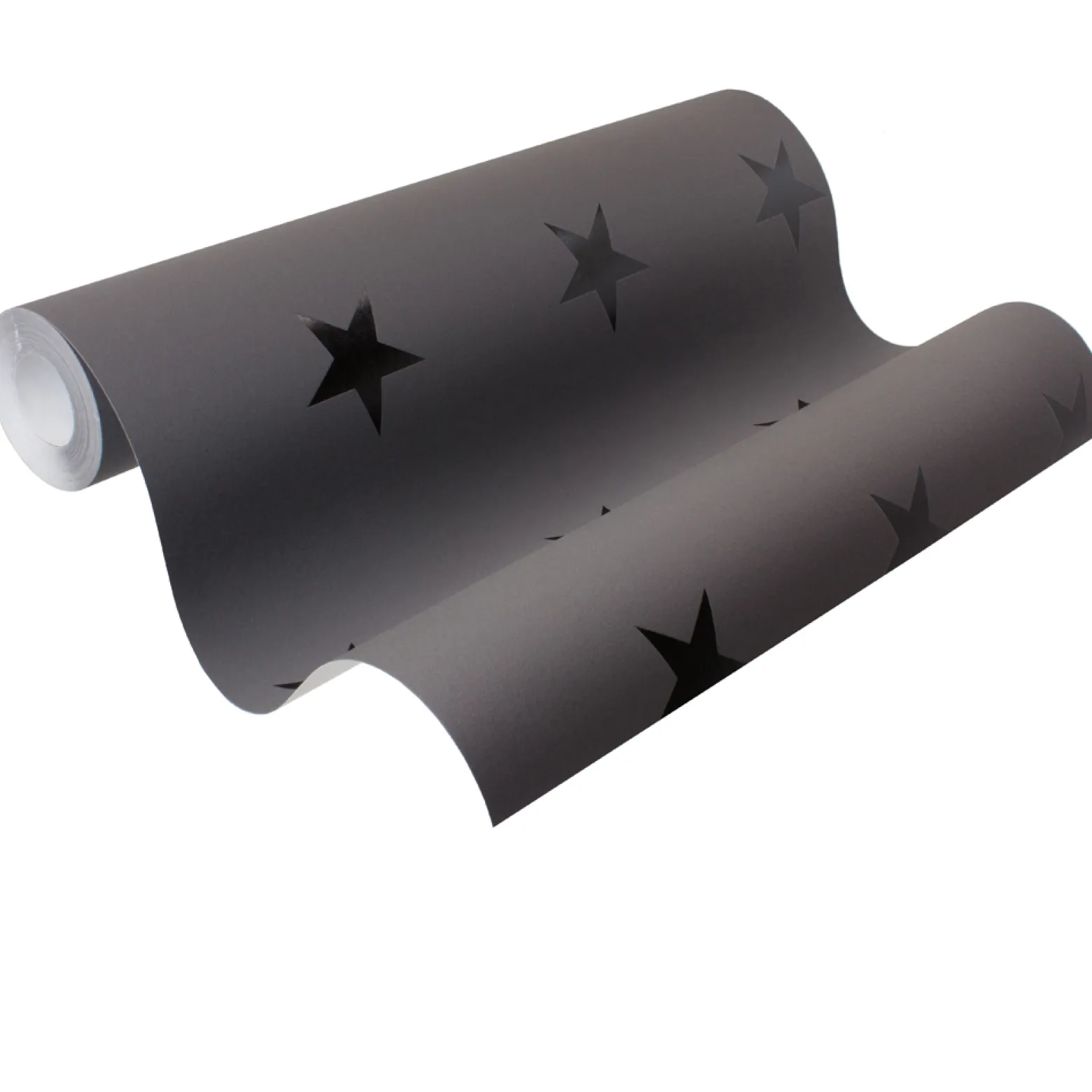 Vliestapete Sterne Glanz anthrazit HOMEFACTO:RI 34760-6