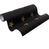 Vliestapete Sterne schwarz gold HOMEFACTO:RI 34760-4