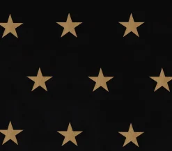 Vliestapete Sterne schwarz gold HOMEFACTO:RI 34760-4