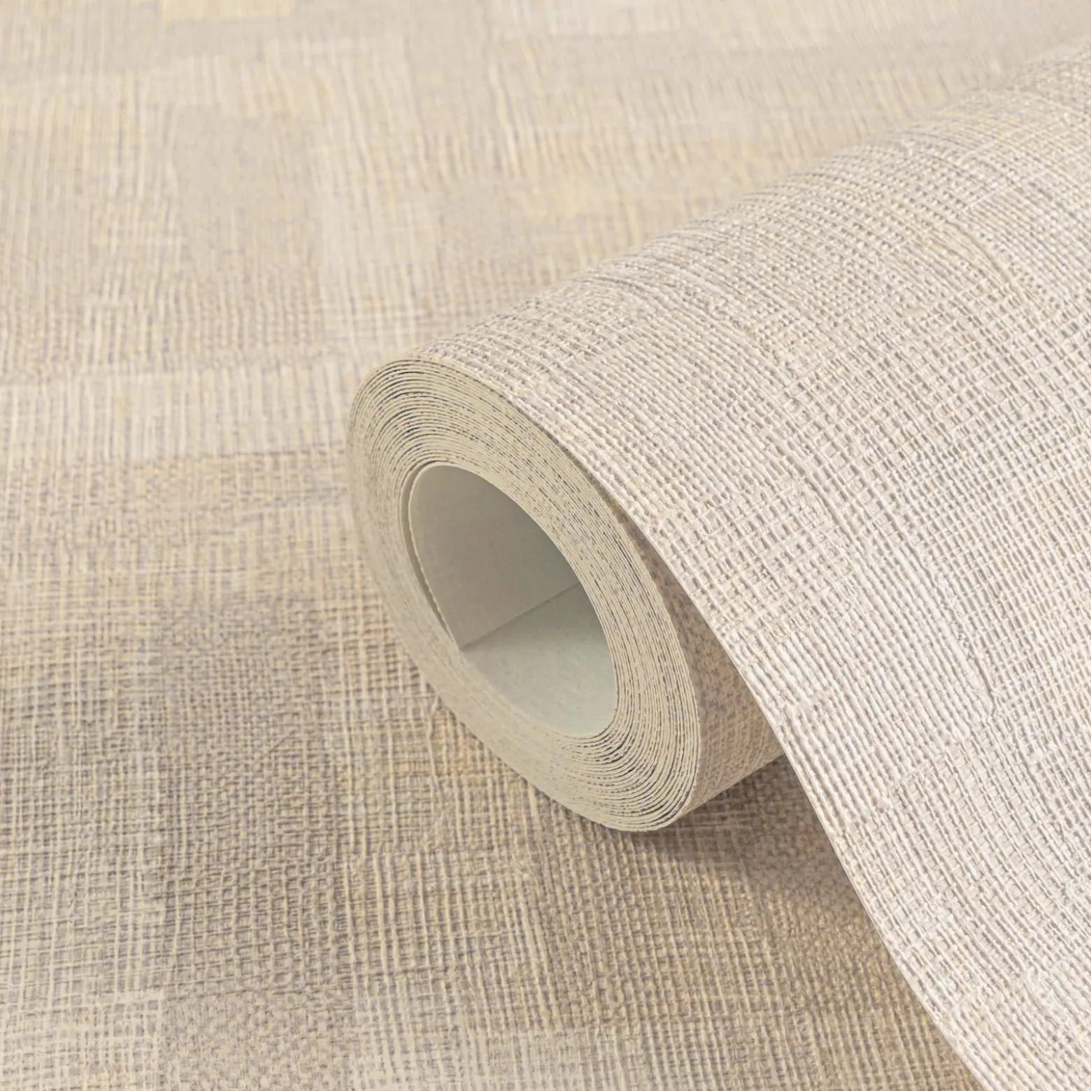 Vliestapete Stoff Optik Used-Look Beige Creme 78204-1
