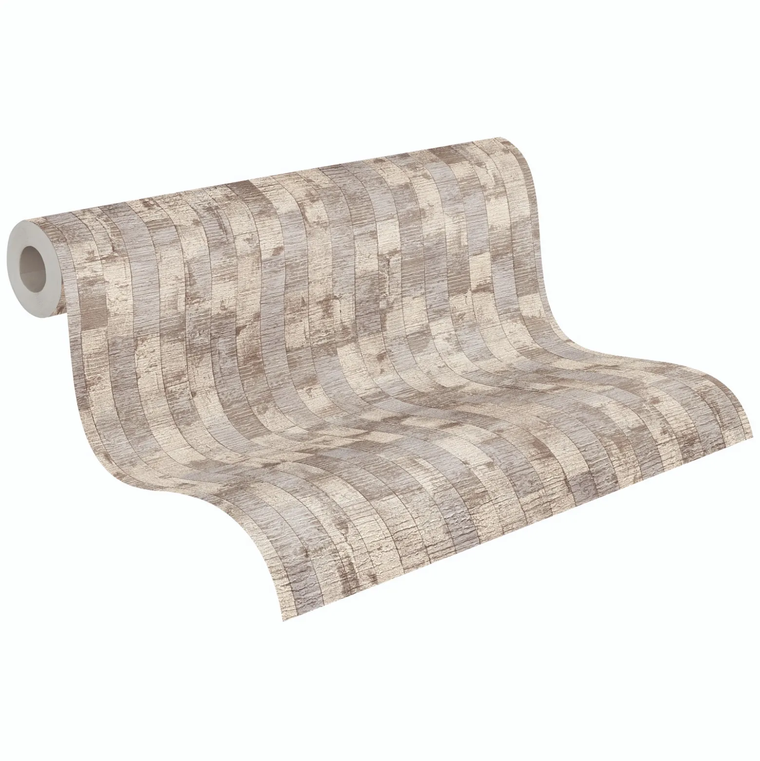 Vliestapete Streifen Betonoptik Grau Creme 79008-1