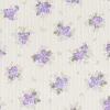 Vliestapete Streifen Blumen lila silber Glanz 288932