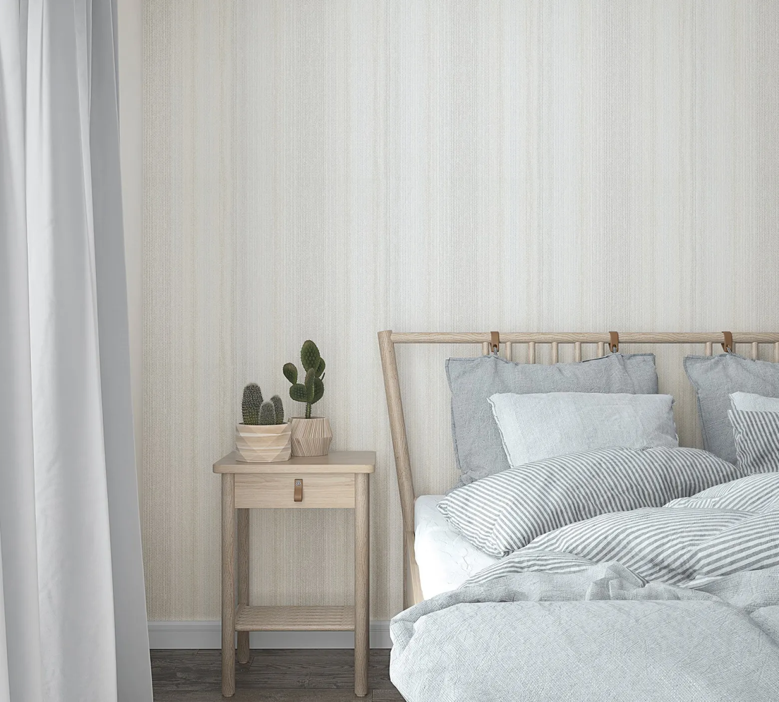 Vliestapete Streifen Ethno beige grau Marburg 32656