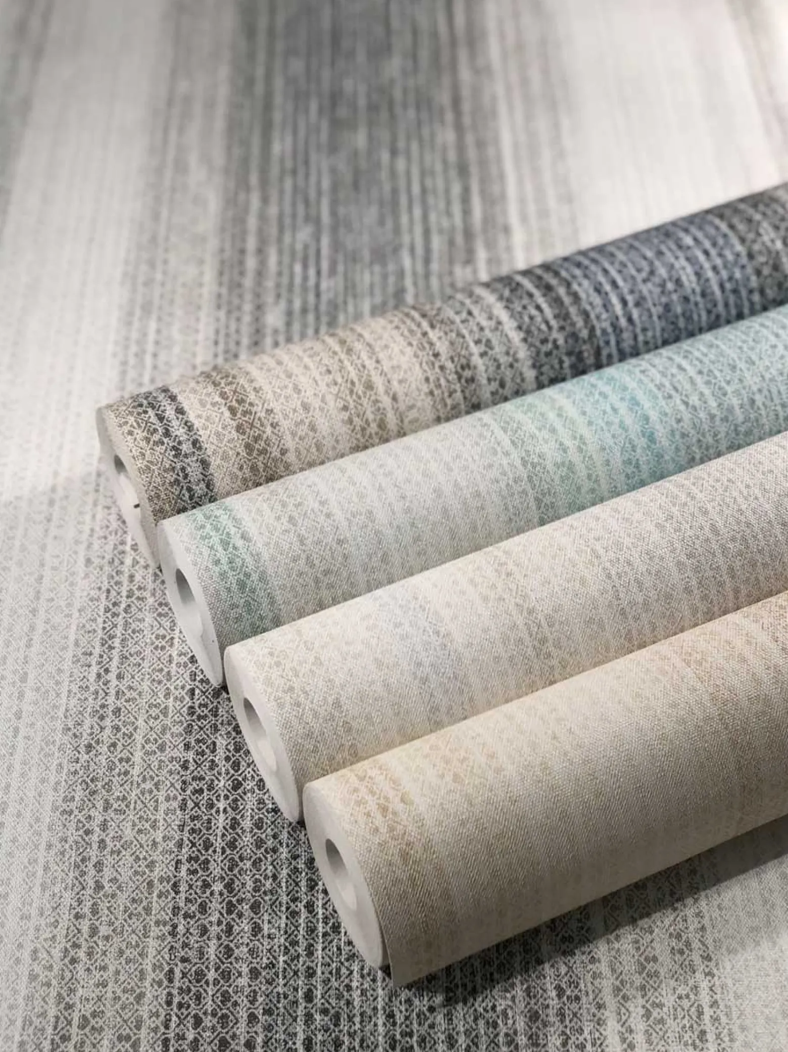 Vliestapete Streifen Ethno beige blau Marburg 32655