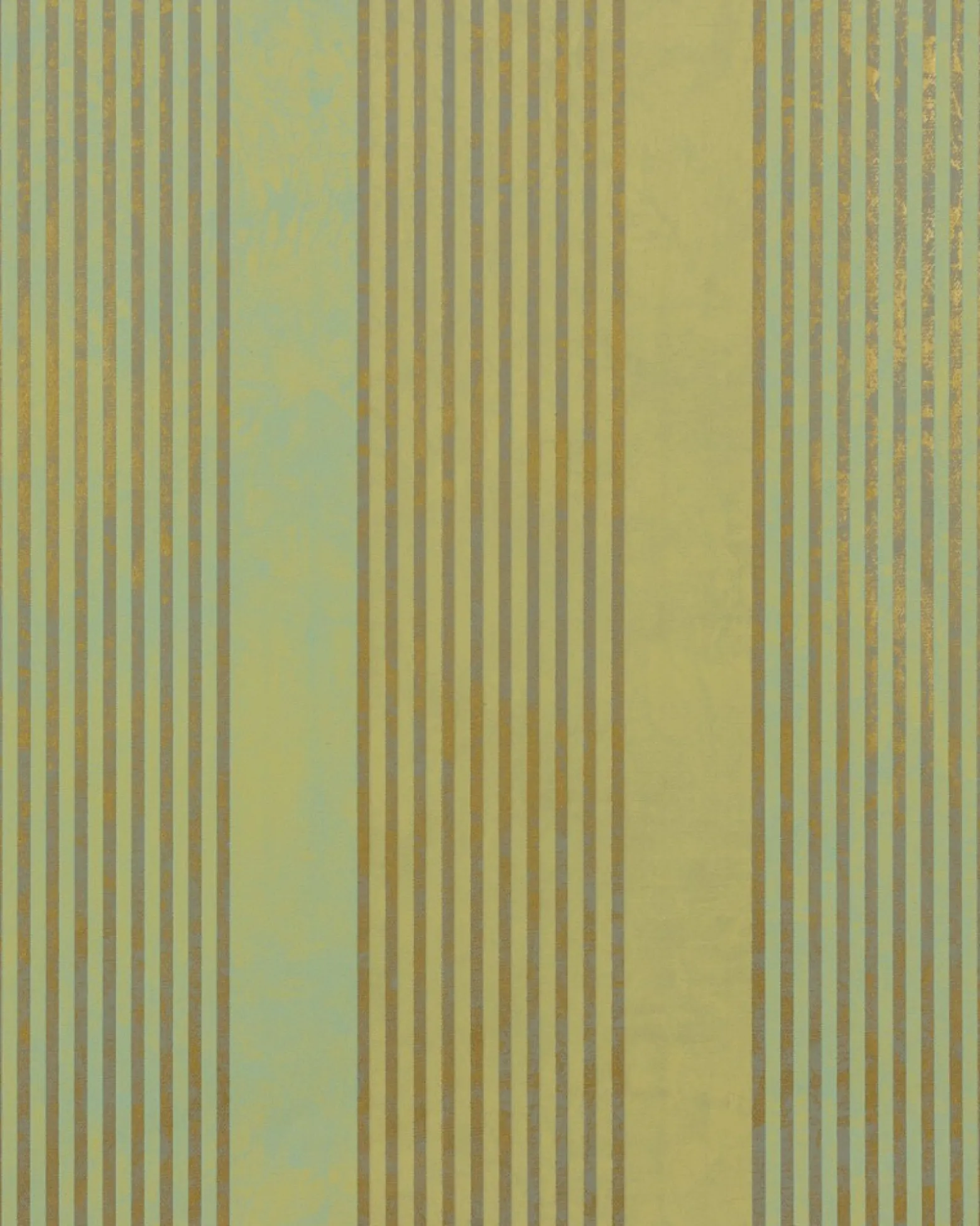 Vliestapete Streifen grün gold Marburg La Veneziana 53103