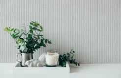 Vliestapete Streifen Landhausstil Grau Hellgrau 39076-3
